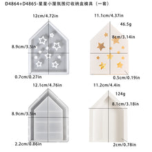Load image into Gallery viewer, Luminous Hollow House Storage Box Silicone Mold
