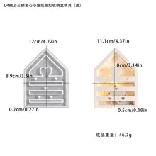 Load image into Gallery viewer, Luminous Hollow House Storage Box Silicone Mold
