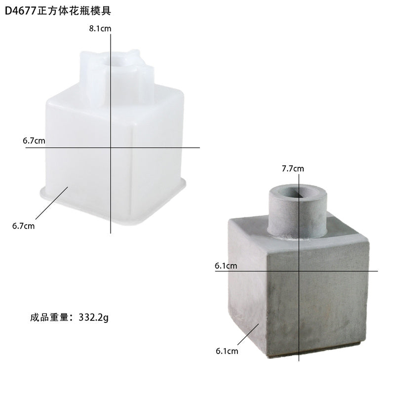 Cube Vase Mold