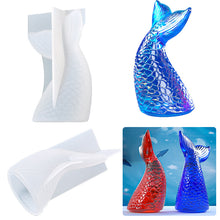 Load image into Gallery viewer, 3D Mermaid Tail Silicone Mold
