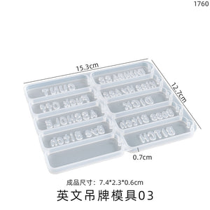 English Hanging Label Mold