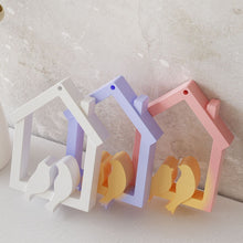 Load image into Gallery viewer, House Bird List Pendant Hanging Silicone Mold
