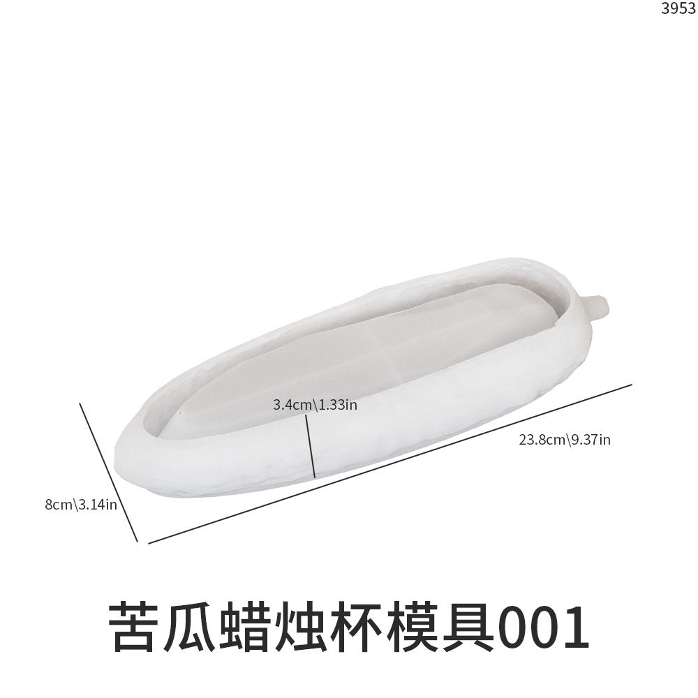 Bitter Melon Candle Holder Mold