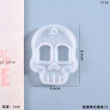 Load image into Gallery viewer, Skull Fist Clasp Silicone Mold
