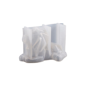 Stereoscopic Lion Silicone Mold