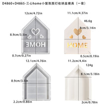 Load image into Gallery viewer, Luminous Hollow House Storage Box Silicone Mold
