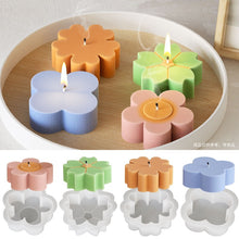 Load image into Gallery viewer, Flower Candle Ornament Silicone Mold
