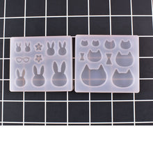 Load image into Gallery viewer, Pendant Rabbit Cat Earnail Patch Mold
