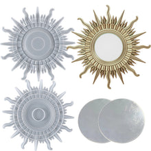 Load image into Gallery viewer, Sun and Moon Mirror Wall Pendant Mold

