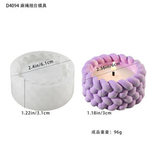 Load image into Gallery viewer, Hemp Rope Holder Candle Cup Storage Mold
