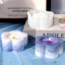 Load image into Gallery viewer, Plum Blossom Candle Holder Mold
