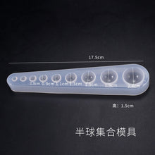 Load image into Gallery viewer, Multi specification Hemisphere Silicone Mold
