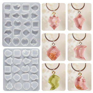 Irregular Patch Jewelry Pendant Silicone Mold