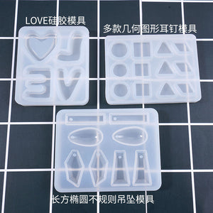 Irregular Earstuds Pendant Mold