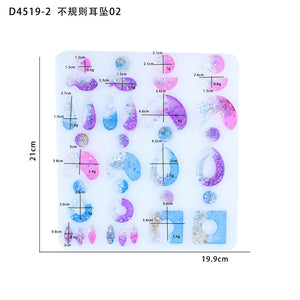 Irregular Pendant Silicone Mold