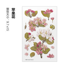 Load image into Gallery viewer, Dried Flower Stickers Material
