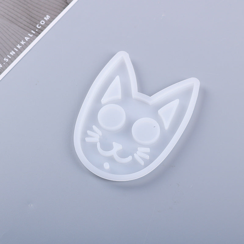 Cat Shaped Keychain Mold