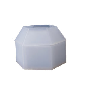 Hexagonal Storage Box Silicone Mold