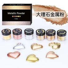 Load image into Gallery viewer, 6 Colors Metallic Powder
