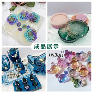 Highly Transparent Epoxy Resin AB Hard Adhesive