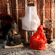 Load image into Gallery viewer, Halloween Reaper Candle Silicone Mold
