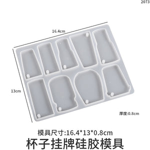 Cup Pendant Silicone Mold