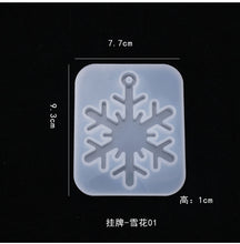 Load image into Gallery viewer, Snowflake Pendant Mold
