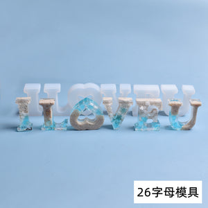 26 English Letters Mold