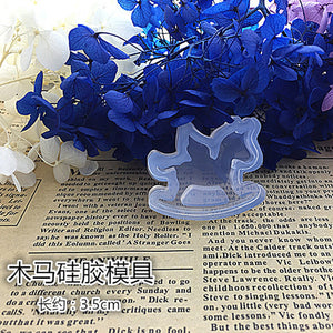 Star Sailor Moon Water Pattern Wooden Horse Pendant Mold