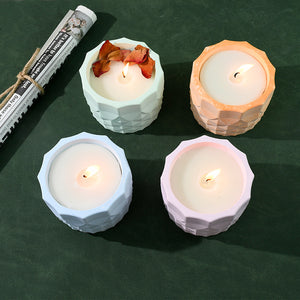 Lace Cut Cylindrical Pen Holder Silicone Mold
