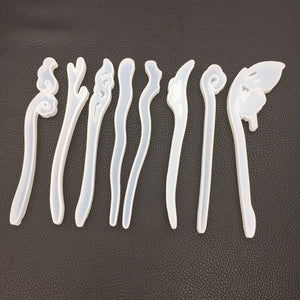 8 Hairpin Pendant Molds