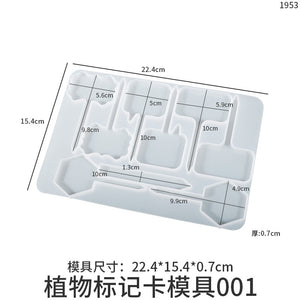 Plant Marking Card Mold