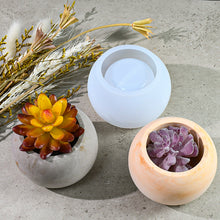 Load image into Gallery viewer, Small Round Storage Box Flower Pot Mold
