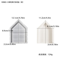 Load image into Gallery viewer, Luminous Hollow House Storage Box Silicone Mold
