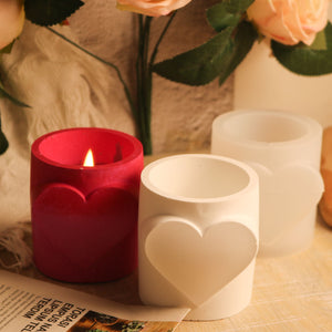 Love Candle Holder Molds Valentine's Day