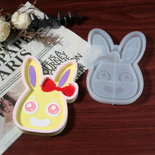 Load image into Gallery viewer, Easter Cartoon Rabbit Silicone Coaster Mold
