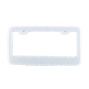 License Plate Frame Silicone Mold