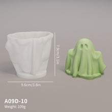 Load image into Gallery viewer, Ghost Pumpkin Zombie Ornaments Mold
