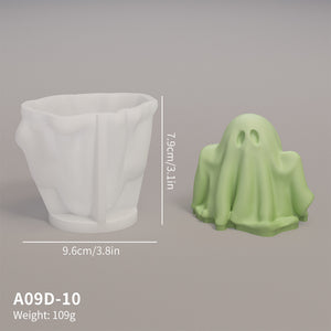 Ghost Pumpkin Zombie Ornaments Mold