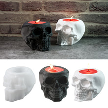 Load image into Gallery viewer, Halloween Skull Storage Candle Cup Mold
