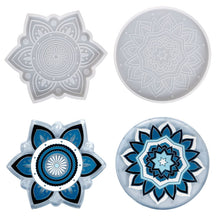 Load image into Gallery viewer, Mandala Coaster Mold
