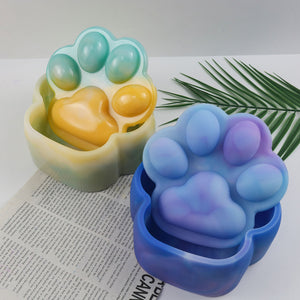 Cat Paw Storage Box Mold