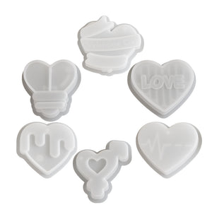 Heart shaped Pendant Mold