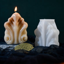 Load image into Gallery viewer, Shell Candle Silicone Mold
