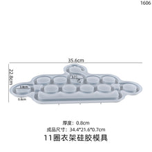 Load image into Gallery viewer, Scarf Hook Cloth Hanger Silicone Mold
