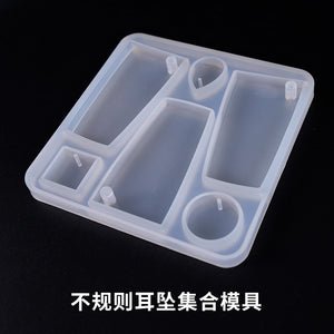 Irregular Eardrop Collection Mold