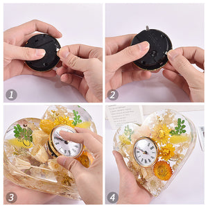 Love Clock Mold