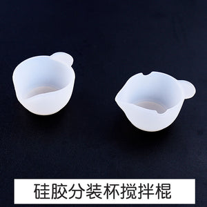 Silicone Mixing Cup Stirring Rod