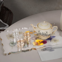 Load image into Gallery viewer, Irregular Lace Rectangular Tray Mold
