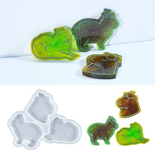 Load image into Gallery viewer, Dolphin Animal Pendant Silicone Mold

